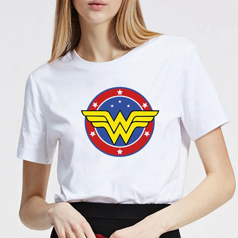 Wonder Female T-Shirt Mother's Day Gift T Shirt Feminist Girl Power Plus Size Superhero Mama Tee Mom Women Graphic