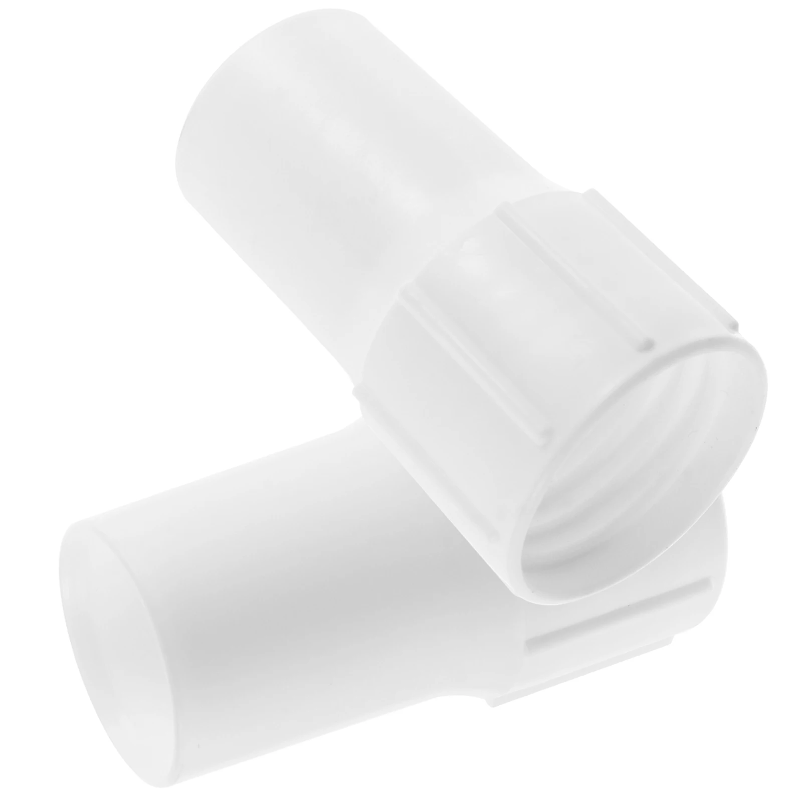 

2Pcs Pool Skimmer Connector Heavy Duty Plastic Vacuum Hose Adapter 47Mm Inner Diameter Threaded Cuff for Pool Cleaner