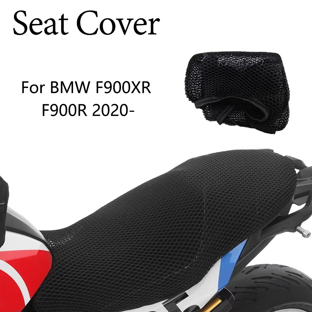 For BMW F900XR F900R F 900XR 900R 900 2020-  Motorcycle Seat Cover Heat Insulation 3D Breathable Non-Slip Protection Seat Cover