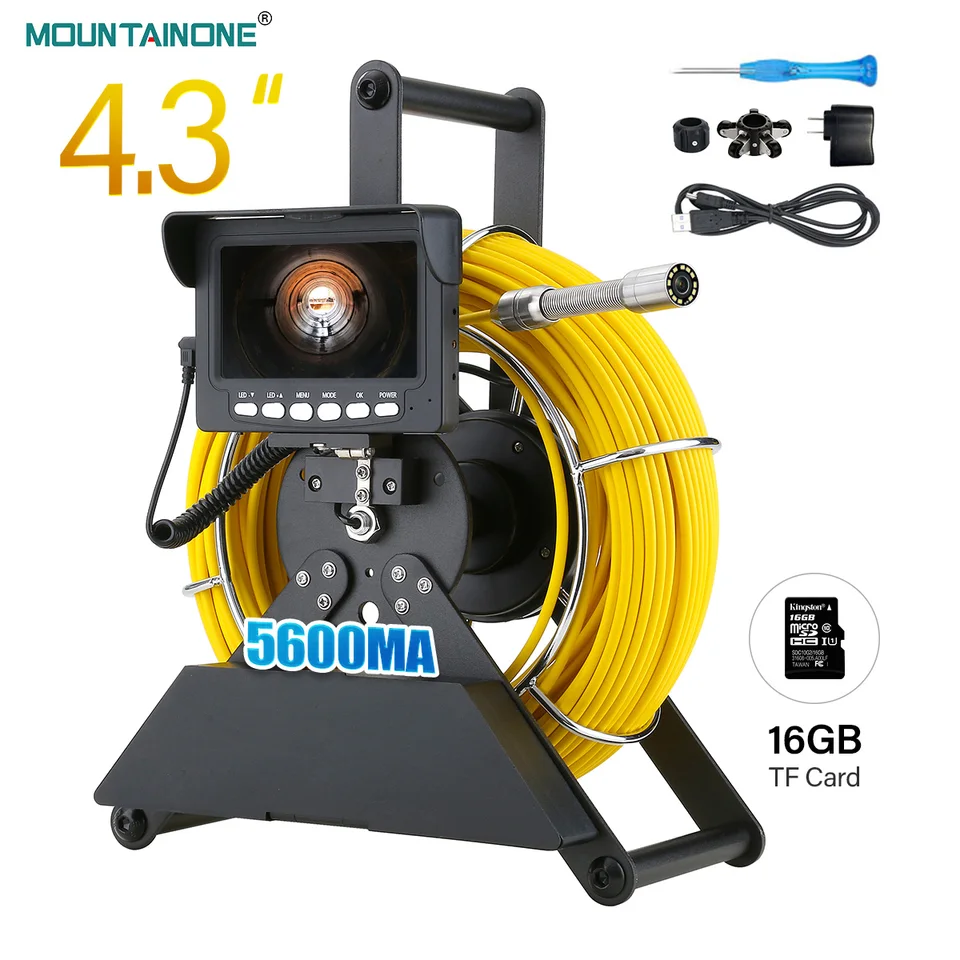4.3 Inch Sewer Inspection Camera with DVR