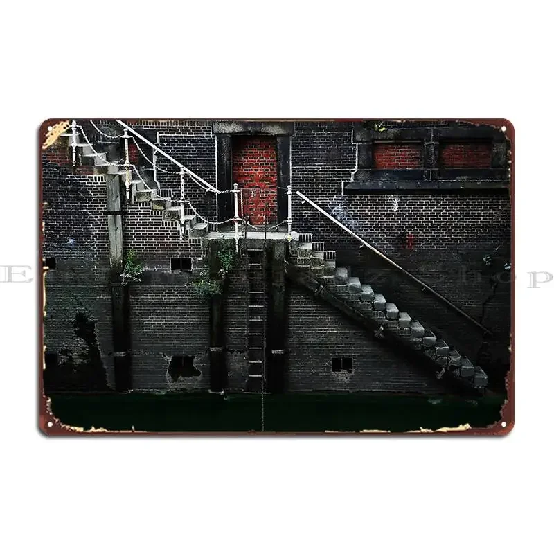 Hamburg Speicherstadt Metal Plaque Poster Personalized Wall Pub Cinema Bar Rusty Tin Sign Poster