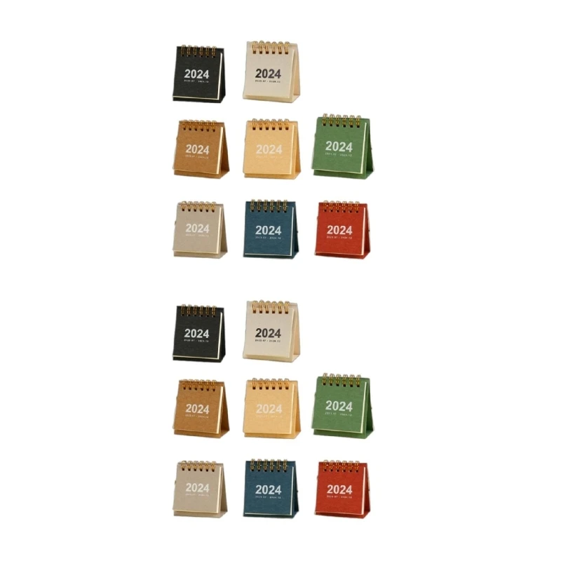 Calendario escritorio 2024 Planificador calendario mensual julio 2023 a diciembre 2024 Calendario escritorio