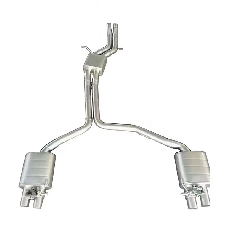 High Performance Valved Exhaust Catback System for A6 A7 C7 3.0 Exhaust