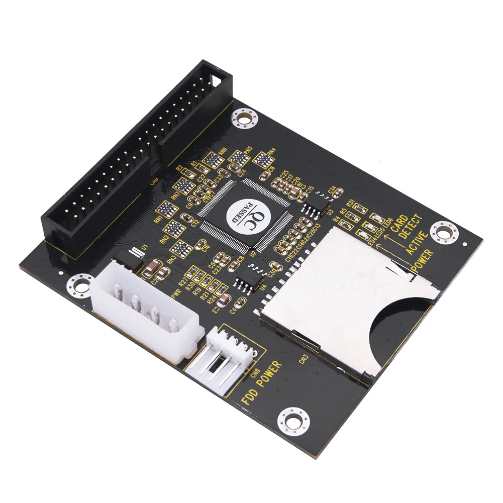 بطاقة توسيع SD إلى 3.5 بوصة IDE 44Pins SD إلى 2.5 بوصة IDE 44Pins SSD بطاقة محول بطاقة توسيع الذاكرة لأجهزة الكمبيوتر المحمول اللوحي