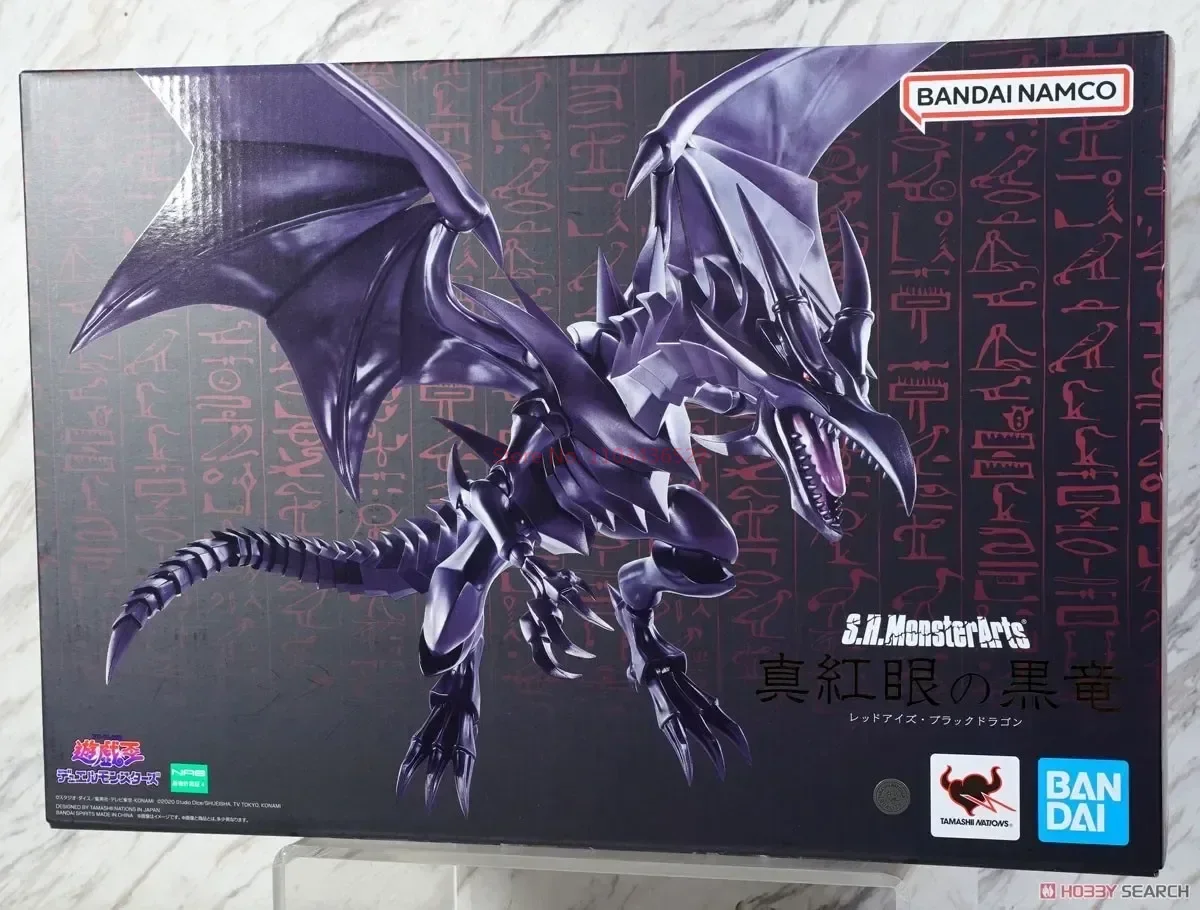 

Bandai S.h.monsterarts Shm Yu-gi-oh Red Eyes Black Dragon Anime Action Figures Toys Gift Models Collection Figurine Gifts Toy