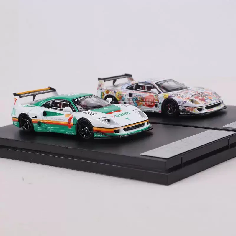 Ghost Player 1:64 Scale F40 LBWK Alloy Car Model Ornament Souvenir Display Collection Hobby Gift