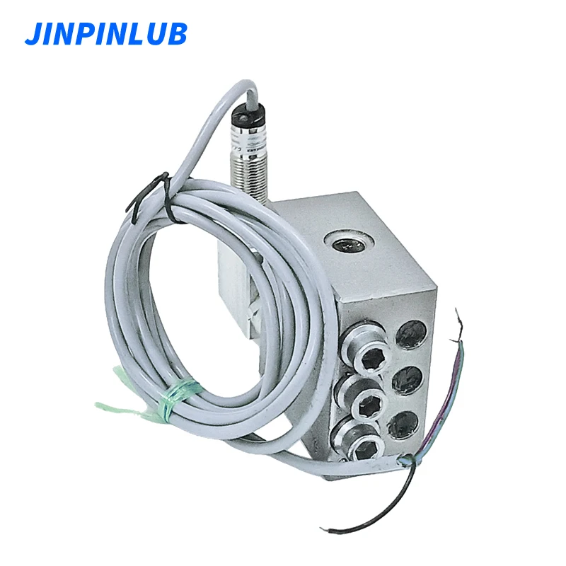 Imagen 3: Válvula separadora de grasa JINPINLUB JSVB-6, distribuidor de 6 vías para sistema de lubricación automática progresiva con grasa