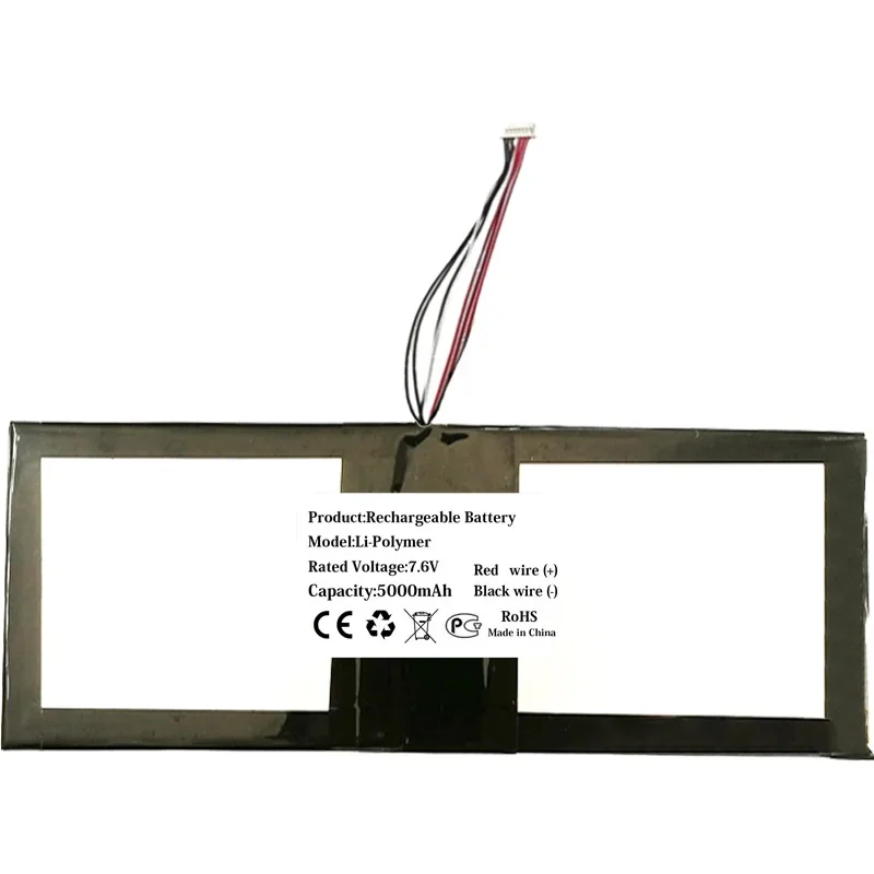 New High-Capacity 5000/5500mAh Laptop Battery for DERE T30 R16 Pro 3772216 Replacement Notebook Li-Polymer Batteries