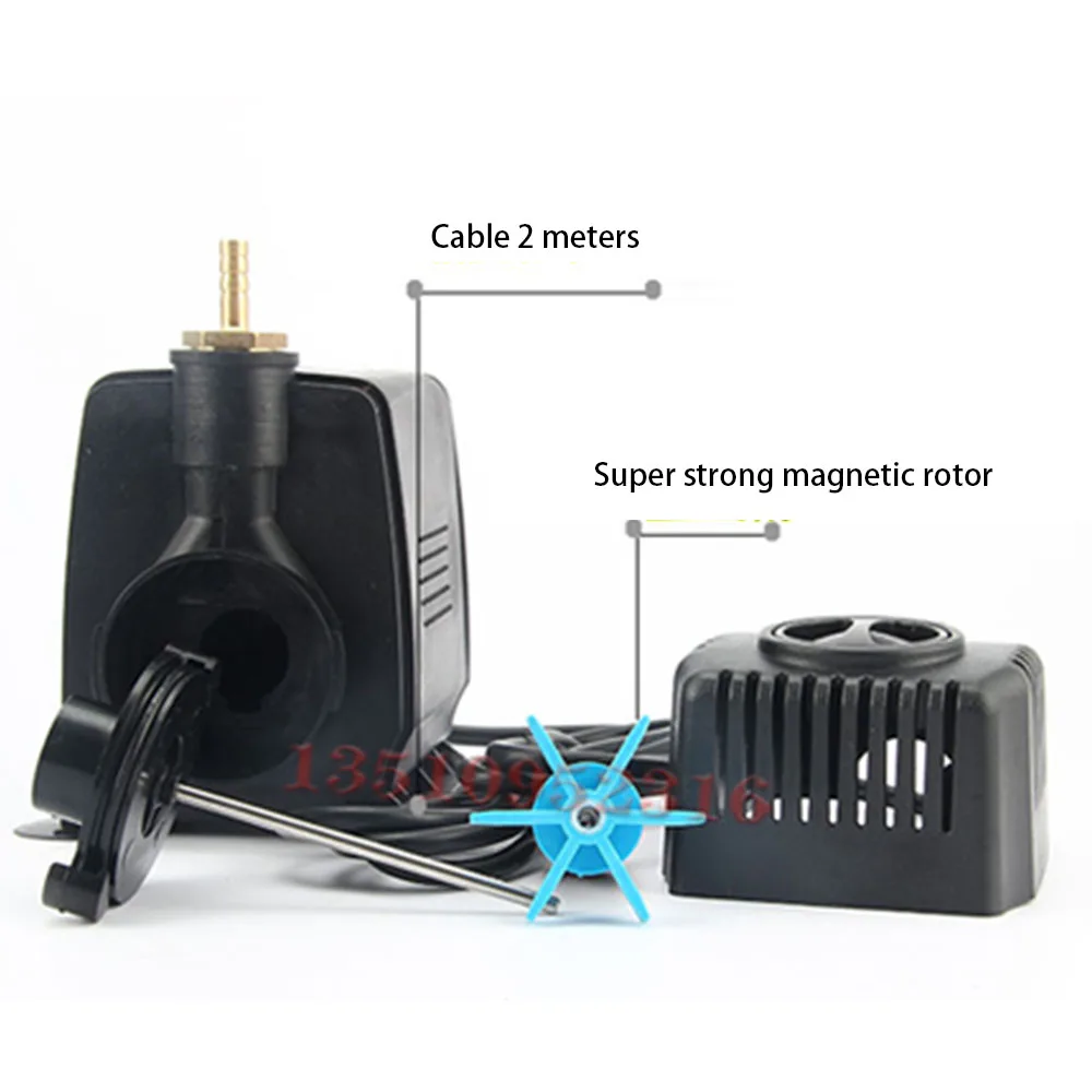 Cnc Submersible Pump แกนไฟฟ้าปั๊มน้ําระบายความร้อน 2.5/3/3.5/4.5/5 เมตรแกะสลักอุปกรณ์เสริม