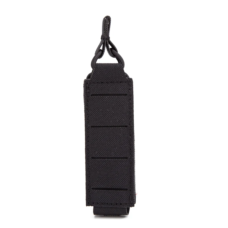 Nylon 9mm Magazine Pouch 1000D Laser Cut LightWeight Single Molle Tactical Edc Pouches Backpack Vest Hunting Accessories view 5