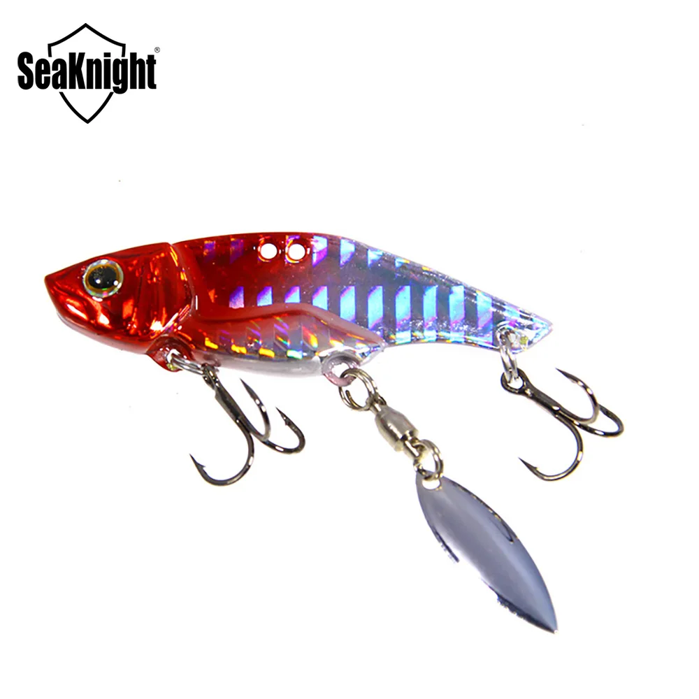 2024 Seaknight New VIB Lure Metal Baits 12g/16g 8 Colors Hard Fishing Bait Fishing Tackle Sinking Bait Bass Lure Sea FishingLure