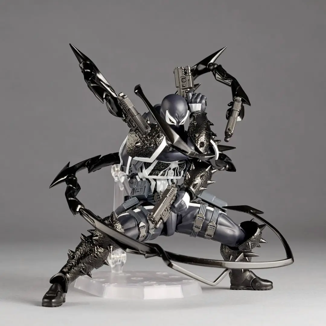 New Genuine Venom Agent Surprise Mountain Pass 15cm Action Figure Model Toy Collect Desktop Ornaments Boy'S Birthday Gift