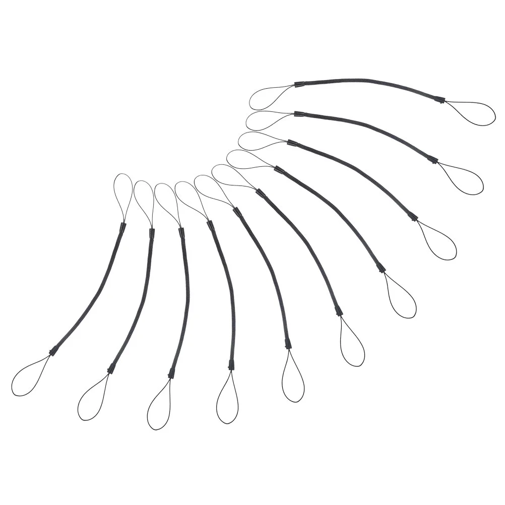 

10 Pcs Mobile Phone Straps Pen Lanyard Holder Cell Lanyards Hanging Wrist Bracket Key Chain Retractable Cord Leash