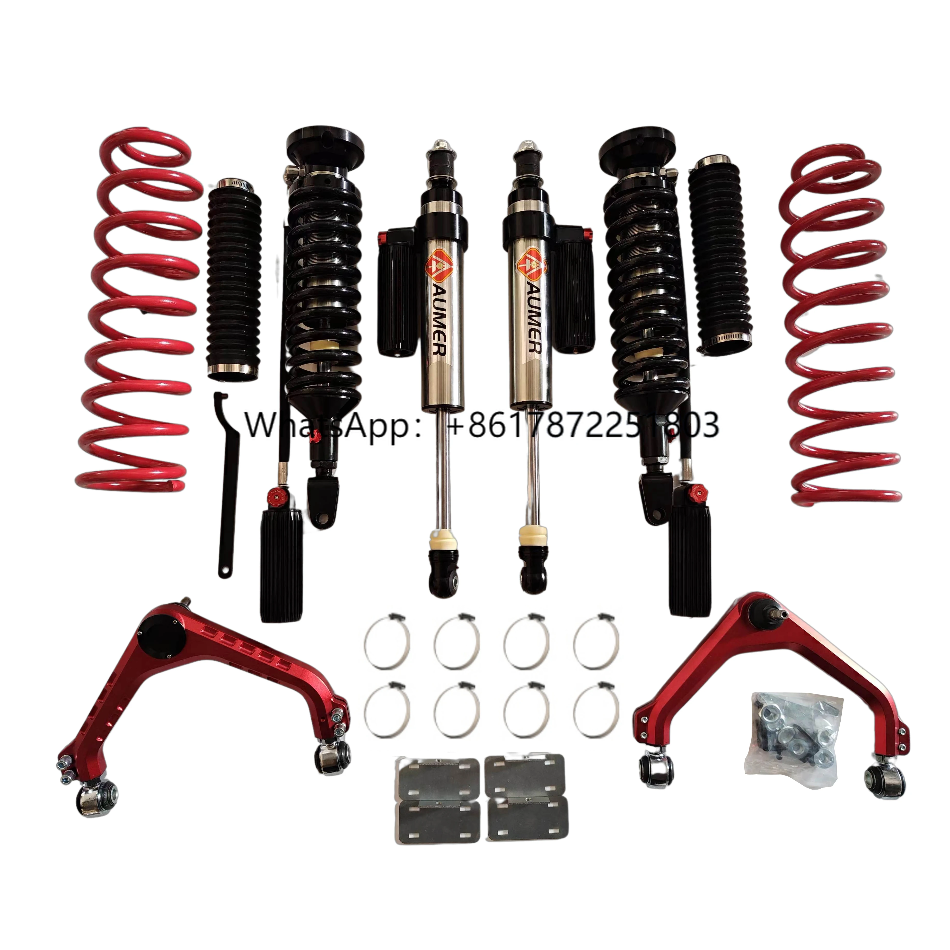 

Aumer 4x4 Off Road Shock Absorber Compression Rebound Adjustable Suspension Lift Kit for 2014- 2018 DS 2019+ DT 1500 Dodge RAM