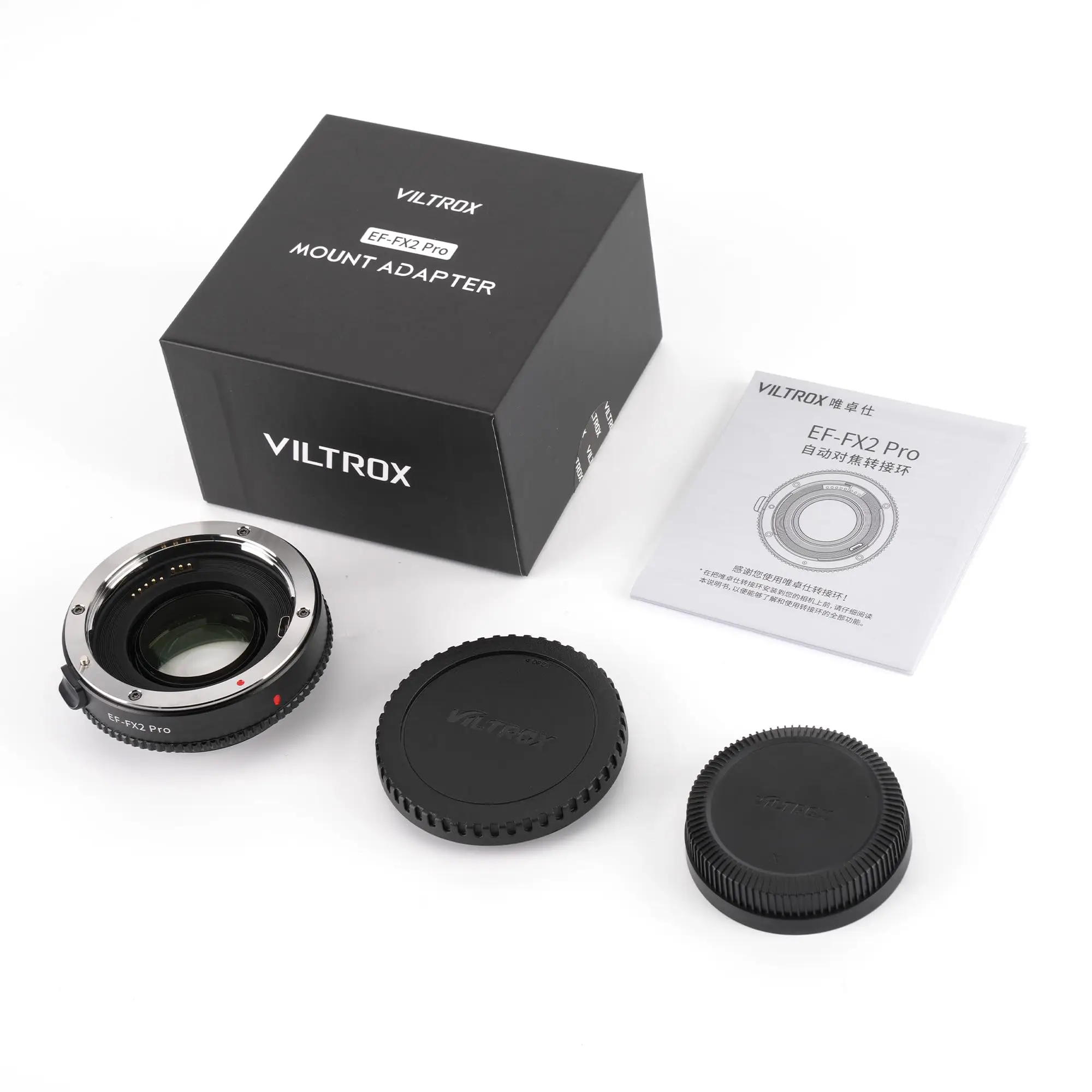 Viltrox EF-FX PRO EF-FX1 PRO EF-FX2 PRO Lens Adapter Built-in Manual Aperture Adjustment for Canon EF/EF-S lens to Fuji X-mount