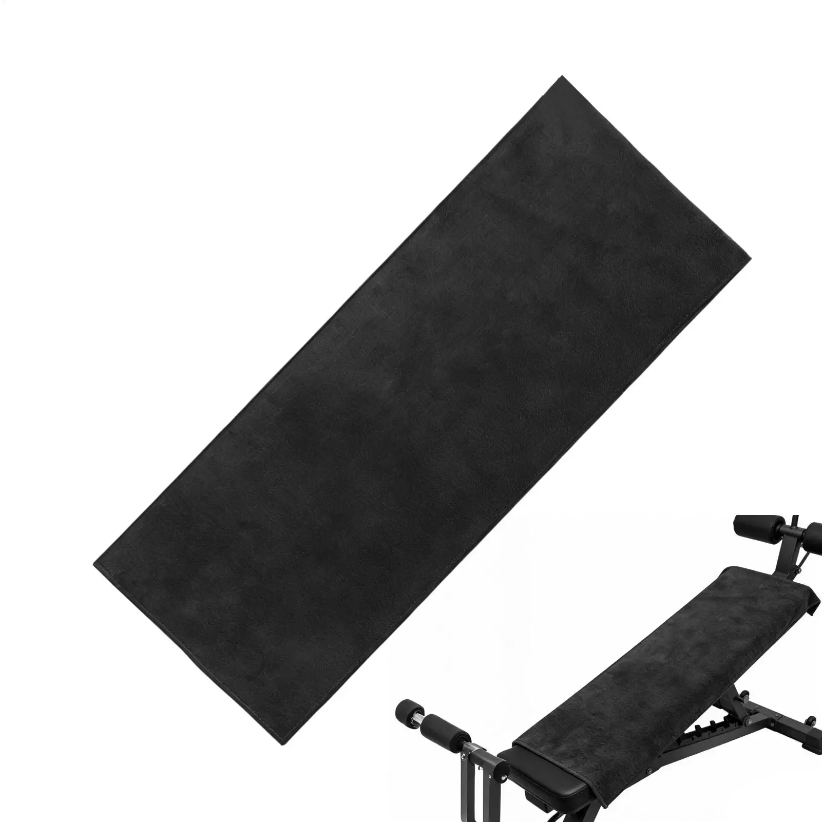 Gym Towel Microfiber With Zipper Pocket Absorbing Microfiber Fitness Towel Quick Dry Cloth For Runing Bench Cover Training