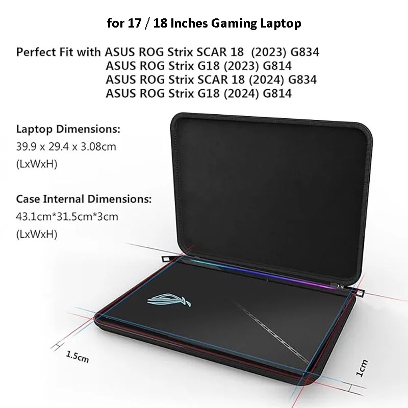 Smatree-funda rígida para portátil, funda Dell Inspiron de 18/16/14 pulgadas, funda HP Pavilion, Samsung Galaxy Book Go 2021