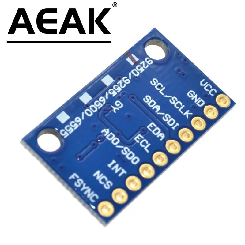 1 Pcs Spi/Iic GY-9250 Mpu 9250 MPU-9250 9-As Houding + Gyro + Accelerator + Magnetometer Sensor module MPU9250