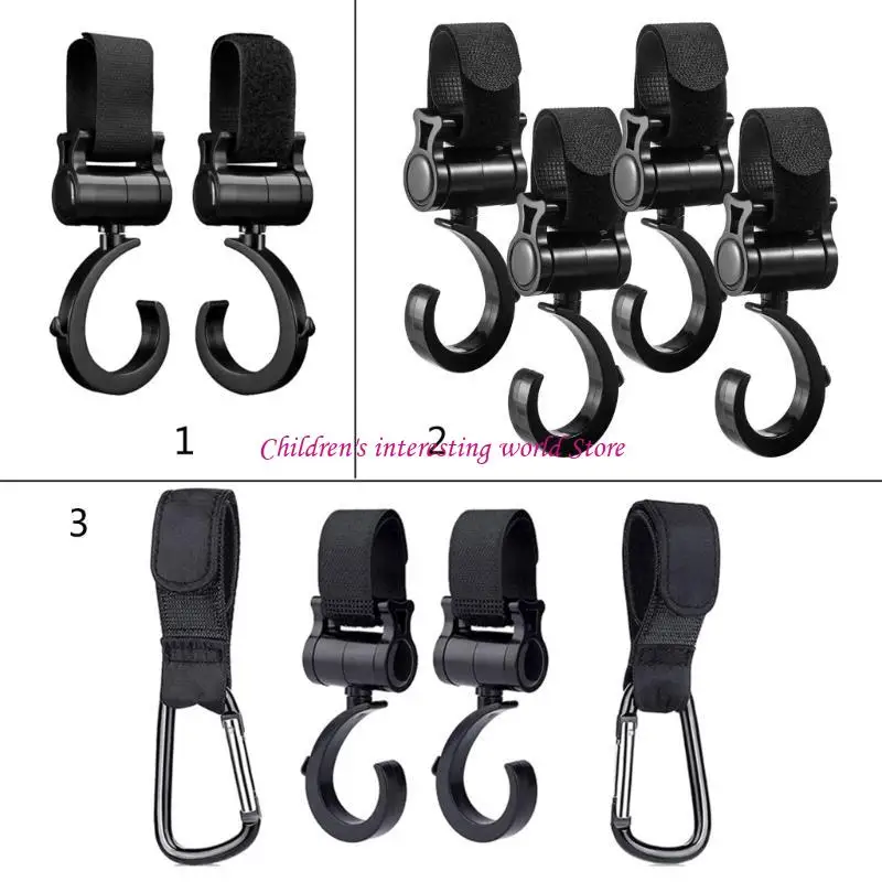 

Коляска карабинер крючков крючков для коляска вешалки крючков Scooter Dram Accessories 425f