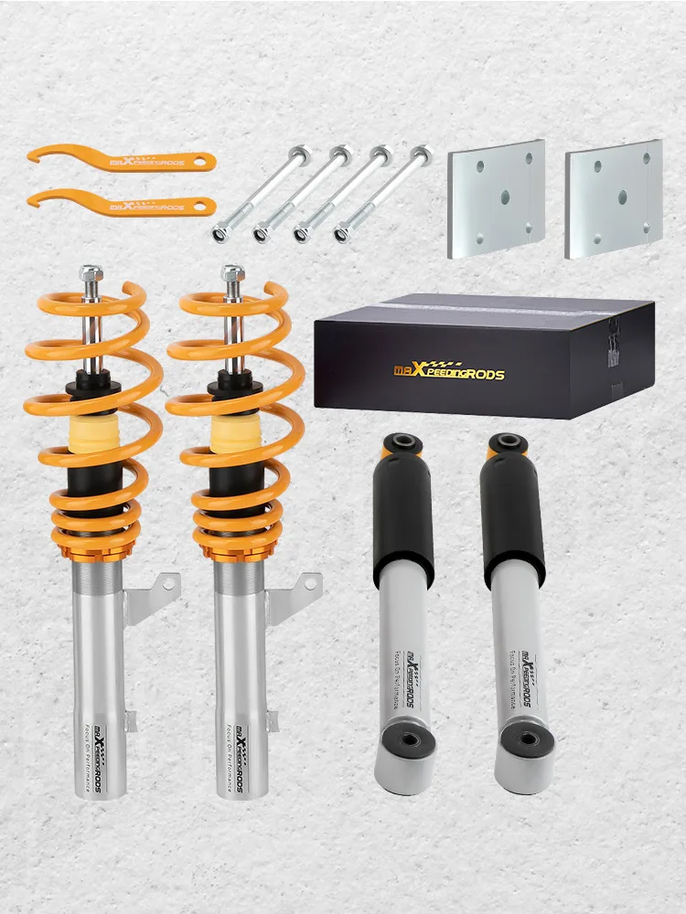 Verlaging Schroefsets Suspension Kits voor VW CADDY III 03/2004-05/2015 voor VW CADDY IV 05/2015-Spiralveer Strut - afbeelding 2