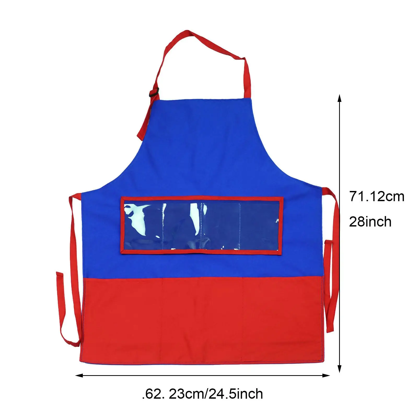 Educational Apron Professional Teacher Apron for Crafting Playing Painting