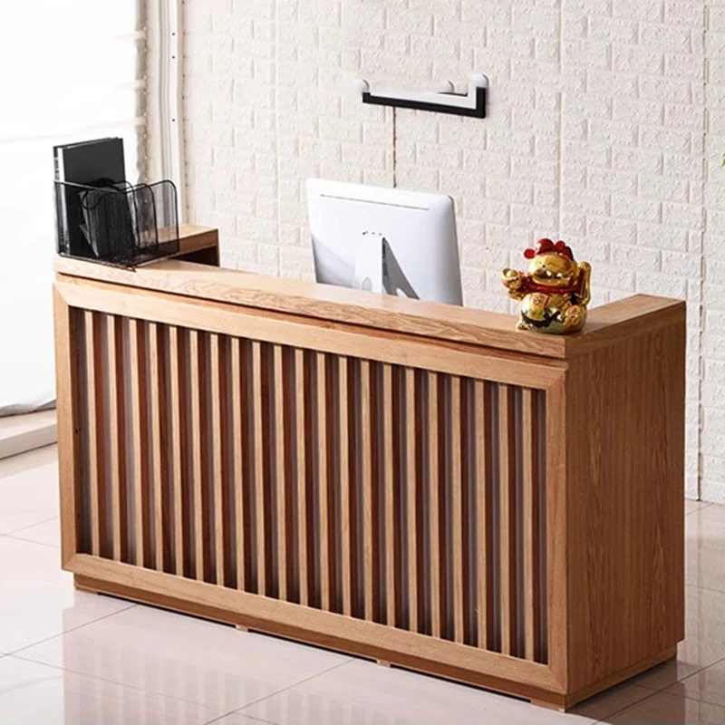 Cash Counter Lectern Reception Desks Bar Modern Shop Podium Stand Salon Luxury Desk Shop Mostrador Oficina Commercial Furniture