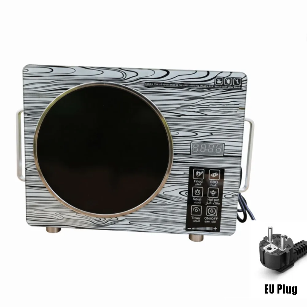 3500 W Infrared Cooker Touch Screen Appointment Function Electric Ceramic Stove Intelligent 6 Levels Household Electric Stove