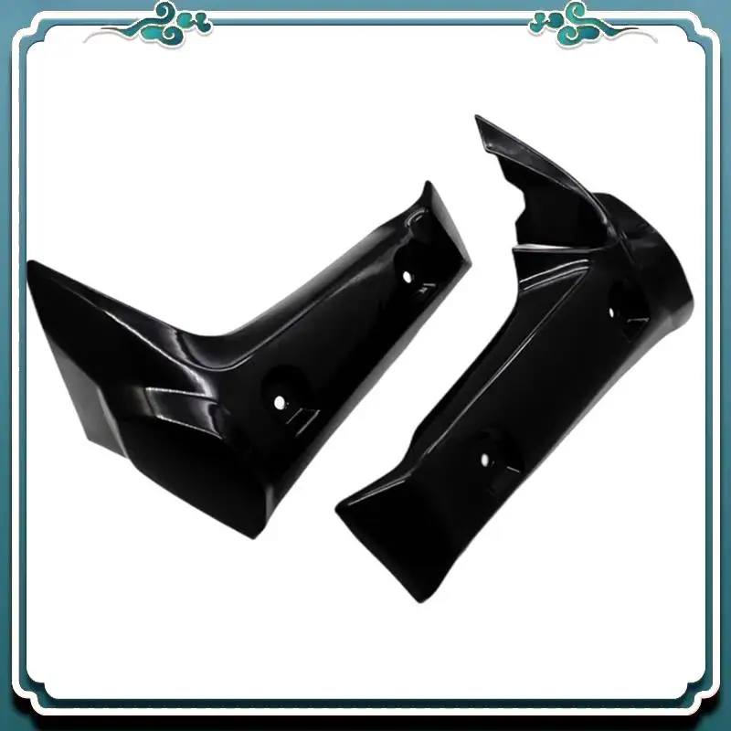 

ABTU-2 шт. крышка радиатора, боковая защита, капюшон охладителя, защита бака для воды, детали мотоцикла, черный ABS для FZ1 2006-2010