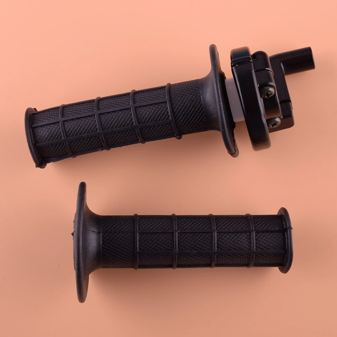 

Black Motorcycle 7/8" Handlebar Grip Throttle Casing Set Fit For Yamaha Suzuki Honda XR50 CRF50 XR70 CRF70