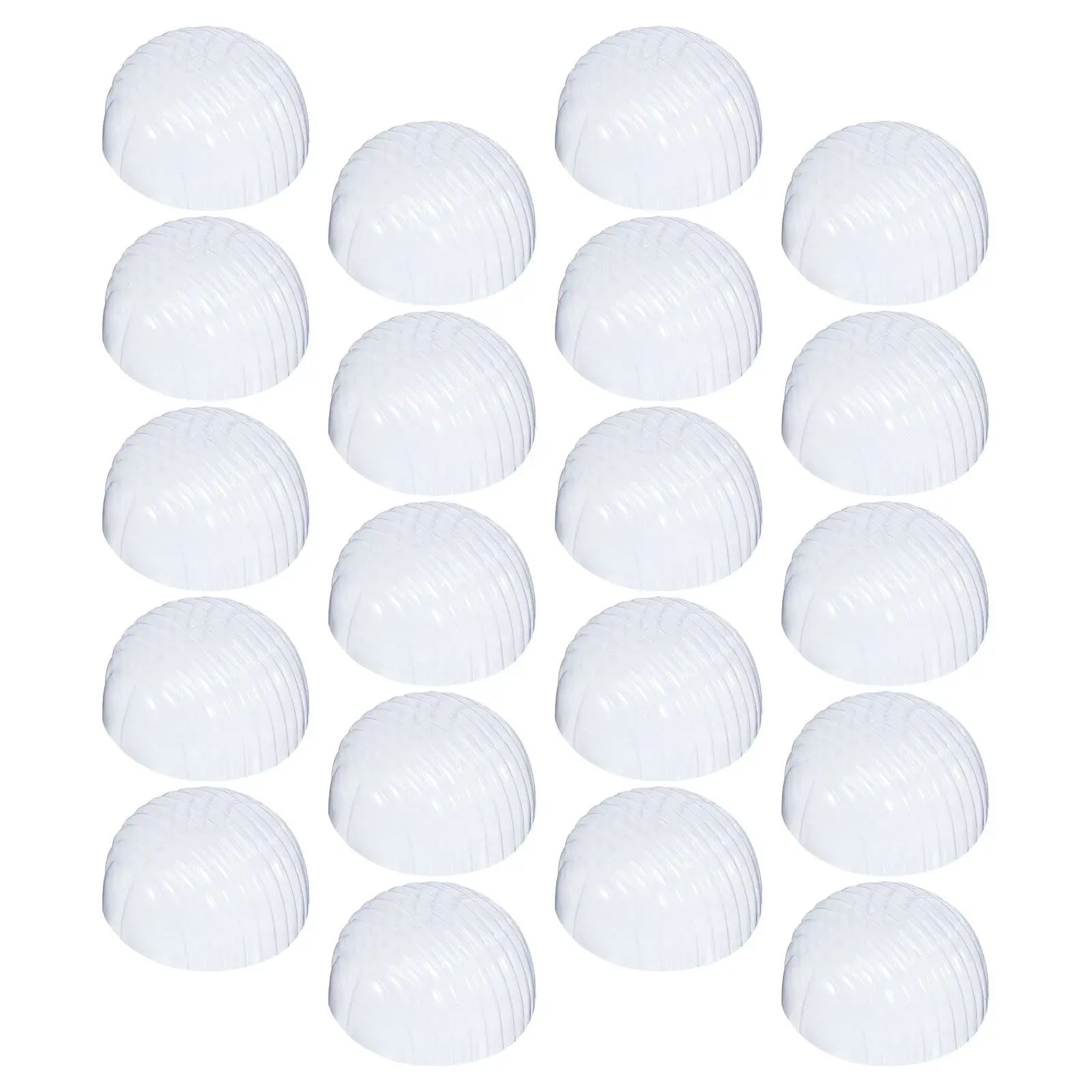 24Pcs Hat Inner Support Dome Plastic Baseball Cap Shaper Insert Hat Brim Fitter for Storage Travel Prevent Wrinkles Deformation