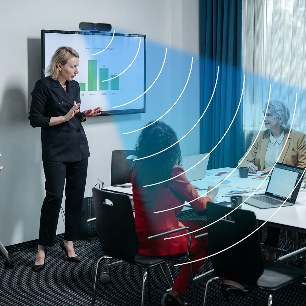 Audfly Ultrasonic Technology Parametric Directional Sound Speakers System for Public Spaces