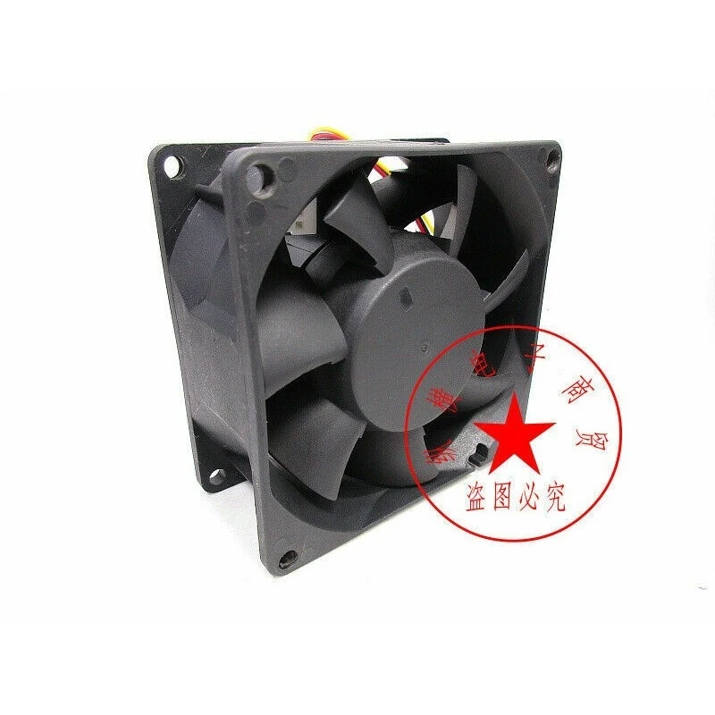 D 1PC 3-Wire Speed Measurement Cooling Fan For SUNON PMD1208PMB2-A 8038 8CM 12V 6.4W