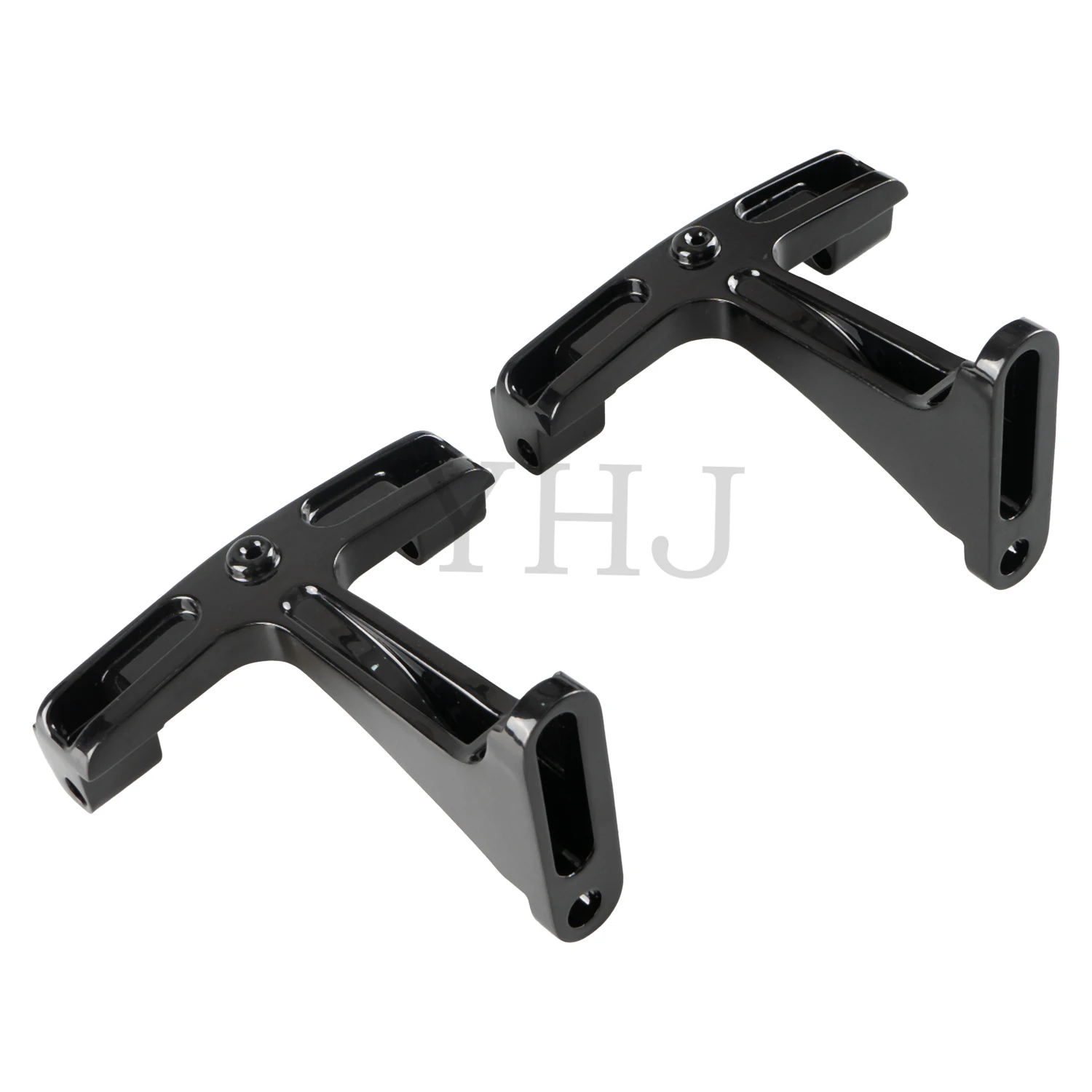 Motorcycle Passenger Footboard Floorboard Mounting Bracket For Harley Touring Electra Glide Tri Glide Standard Police 1993-Up