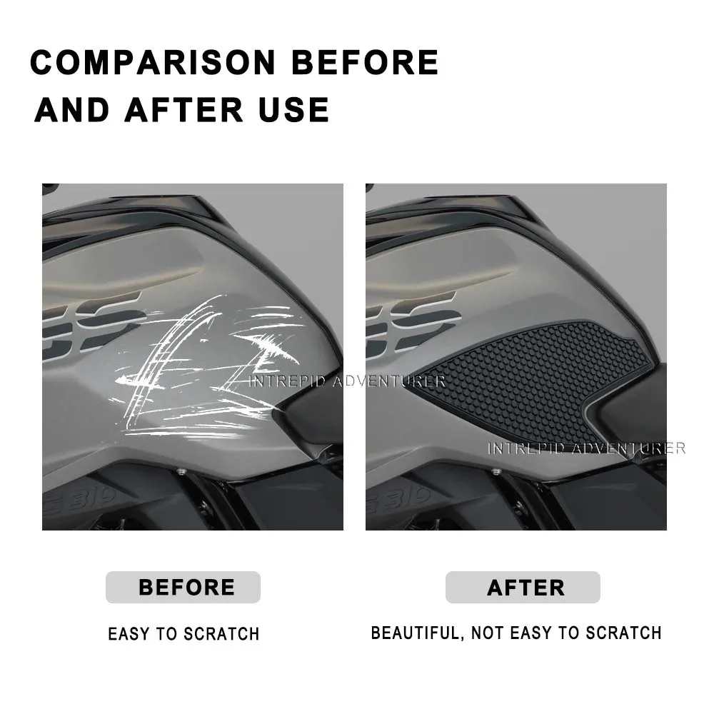 For BMW bmw g310gs G310gs G310GS Motorcycle Accessories Fuel Tank Pad Protector Sticker Side Anti Slip Protection Pad Knee Grip