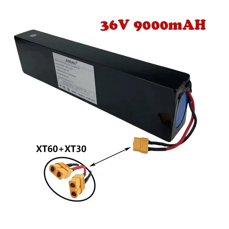 

36V 10s3p 9.0Ah 18650 lithium-ion battery pack, suitable for FIIDO D1/D2/D2S electric scooter bicycle battery xt60 xt30 plug