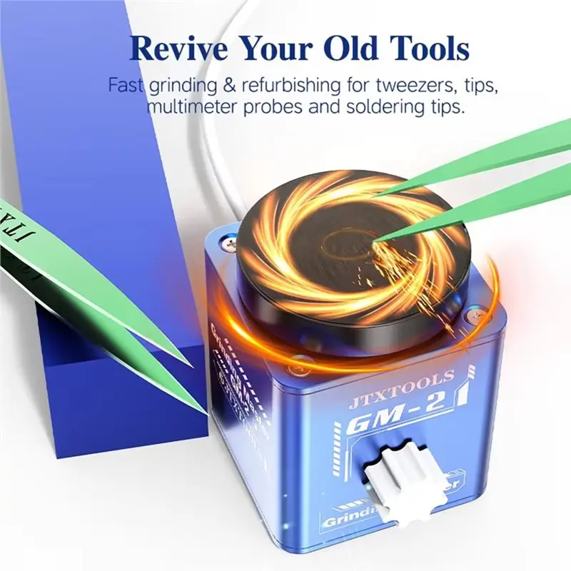 Y50A-GM-2 Disc Polishing Grinding Machine Multi-Functional Metal Wood Plastic Jade Repair Tool Blades Tweezers