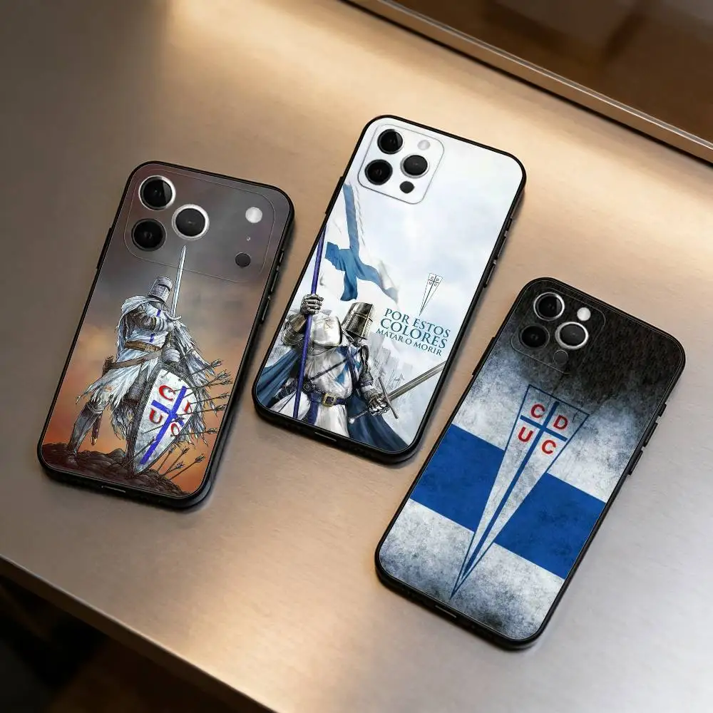 

U-Universidad C-Catolica 1937 Phone Case For iPhone 17,16,15,14,13,12,11 Plus,Pro Max,Soft Silicone Black Cover