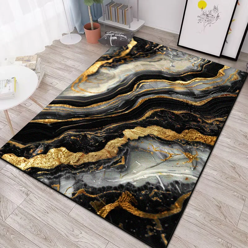 

Luxury CARPET FOR LIVE ROOM Washable Carpets Abstract Antiskid Rug Non-slip Decoration Home Bedroom Coffee Tables Mat Cloakroom