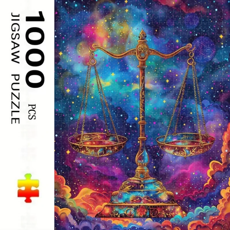 500/1000/1200/2000 PCS Libra Cosmic Galaxy Creative Puzzle Jigsaw Birthday Gifts Home Decoration Educational Toys for Adults