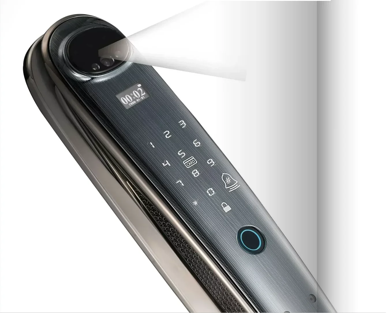 

Xhome Smart Video Intercom & Security Lock – Fingerprint, Password, Face Scan, WiFi, App-Controlled Automatic Unlock
