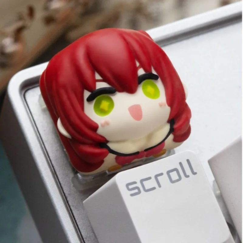 BOCCHI THE ROCK! Anime Keycaps Resin Artisan Keycap 3D Stereoscopic Customized Artisan Key Caps Mechanical Keyboard Accessories