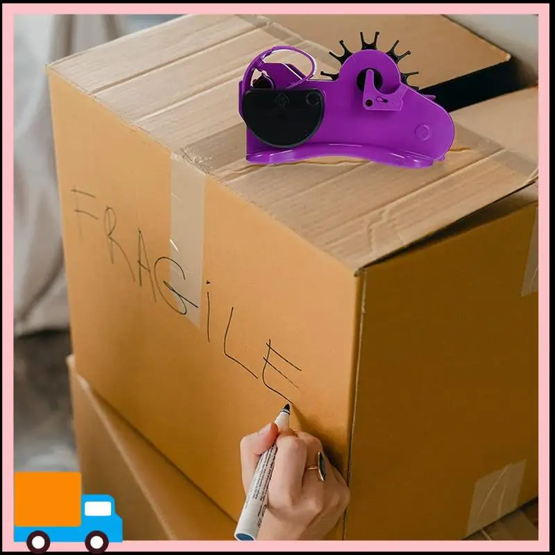 

Professional-Semi- Automatic Desk Tape Dispenser Semi Automatic Cutting Tape On Off Manual For Washi Transparent Tapes