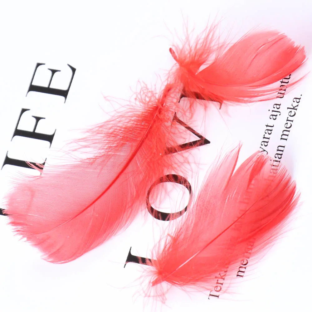 50/100pcs Goose Feathers for Crafts 5-8cm Swan Plumes Wedding Party Handicraft Accessories Decoration Dream Catcher Feathers