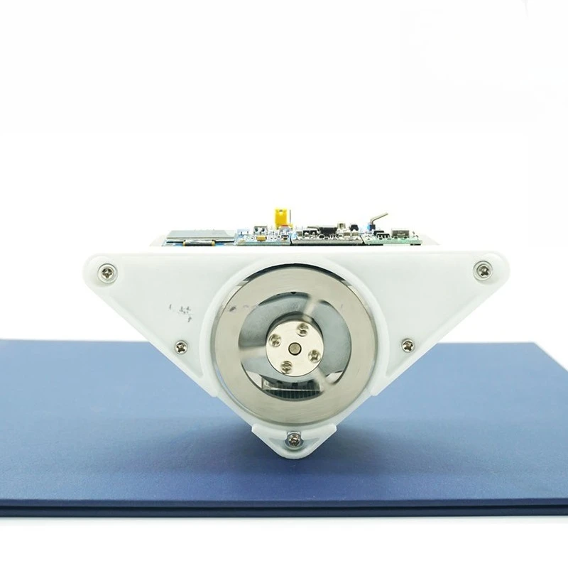 Unilateral self-balancing triangular prism block STM32 three-level PID flip inertia momentum balance