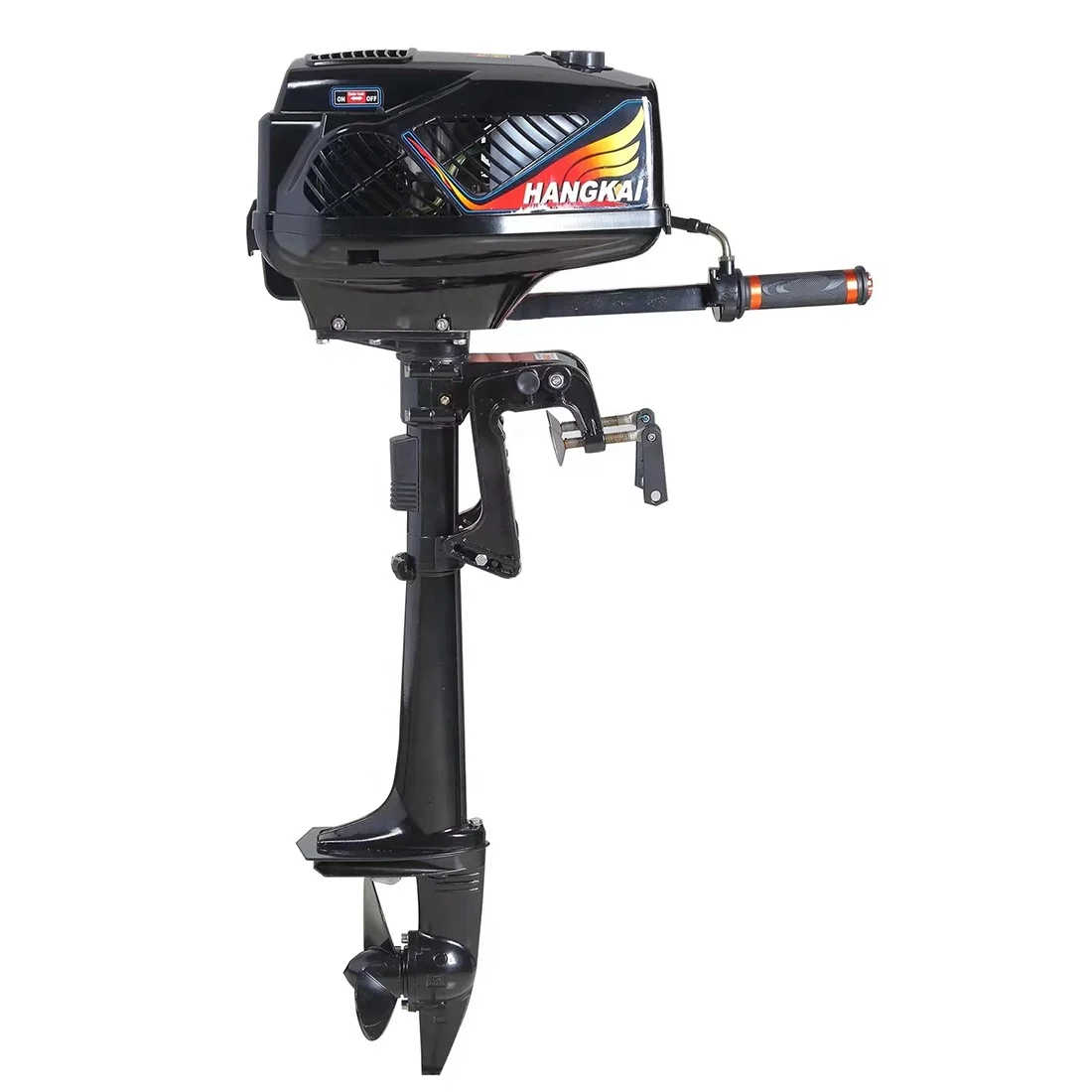 Small Boat Engine 2 Stroke 3.6HP 3.5hp Outboard Motor Water Cooling 2Stroke For Rowing Boats