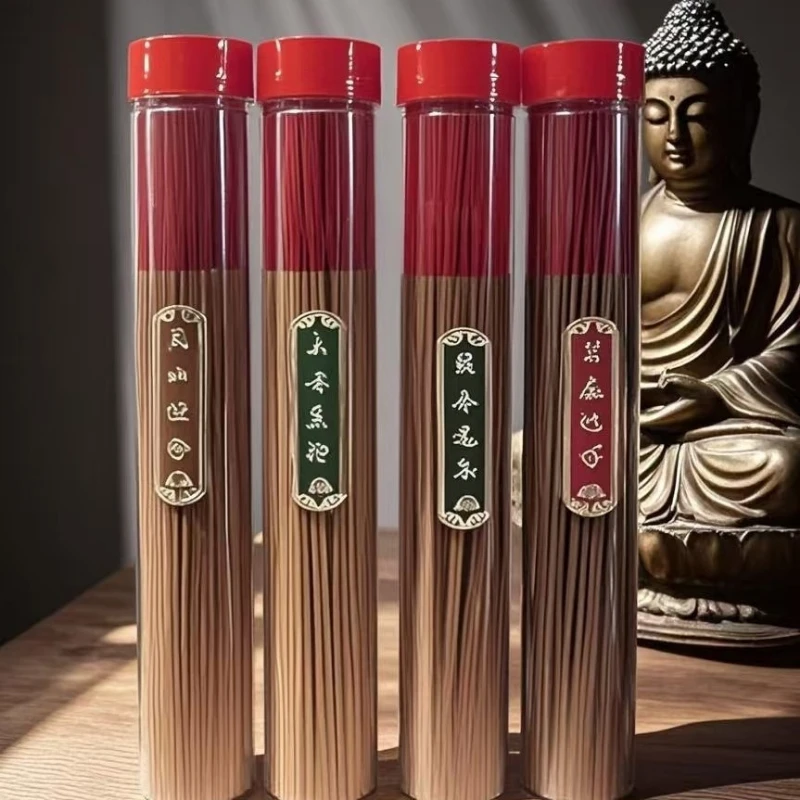 Natural Incense Sticks Temple Worship Study Meditation Home Calms Mind Promotes Sleep Removes Odors Purifies Air Joss Stick