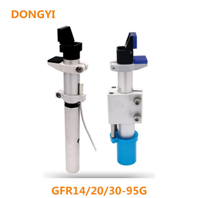 High Quality Pneumatic Dial  Finger Bevel  Clamp for GFR14/20/30-95G