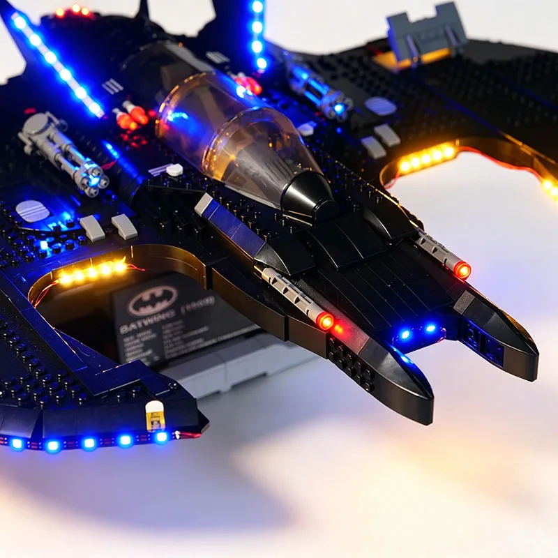 LED Light Kit for LEGO 1989 Batwing 76161 Super Heroes Bricks DIY Lamp Toys Accessories Set Christmas Gift (Model Not Included)