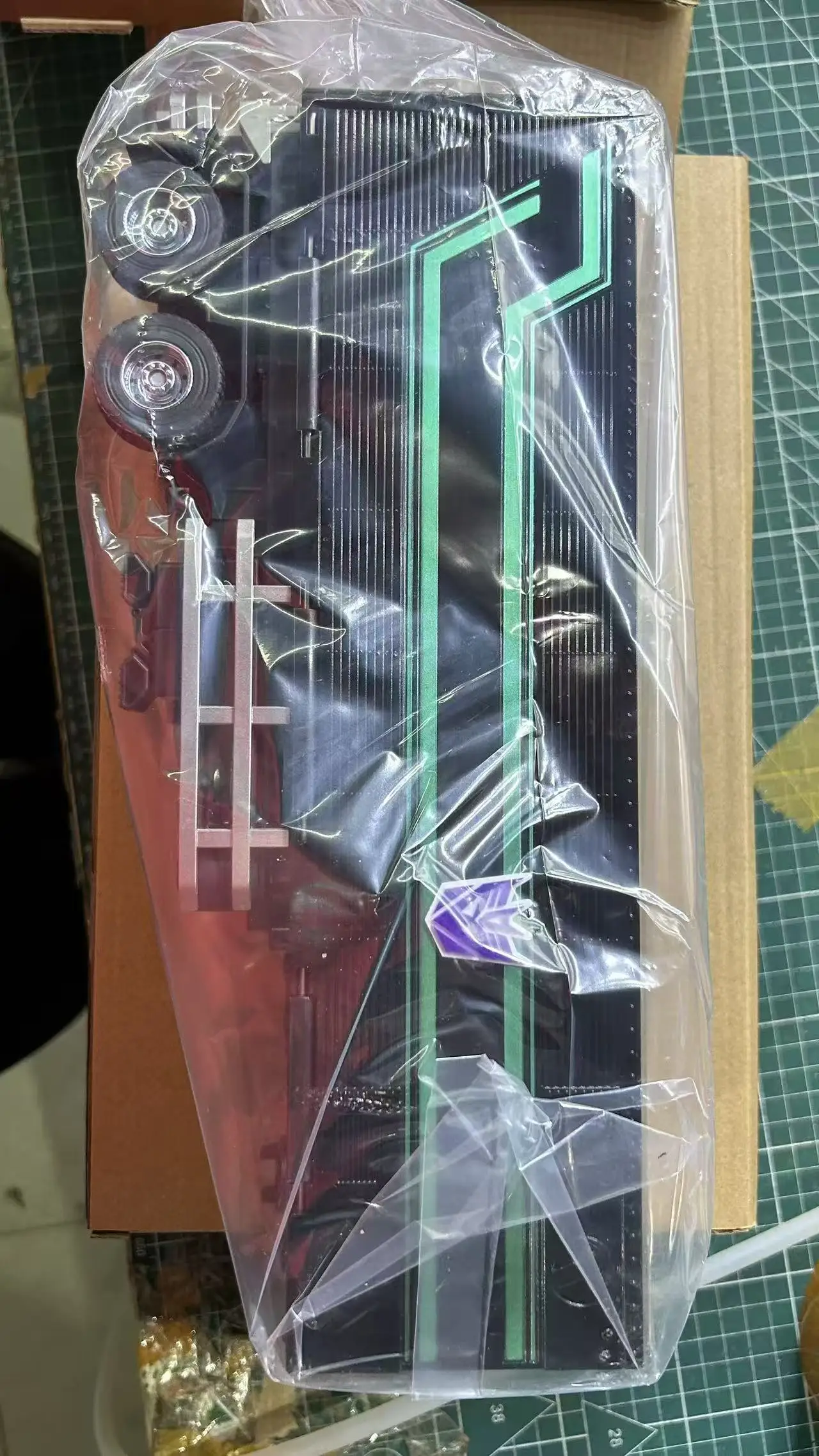 

Dark Optimus Prime Transforming Toy MP10B - In-Stock Anime Collectible Model Handmade Action Figure Gift for Fans