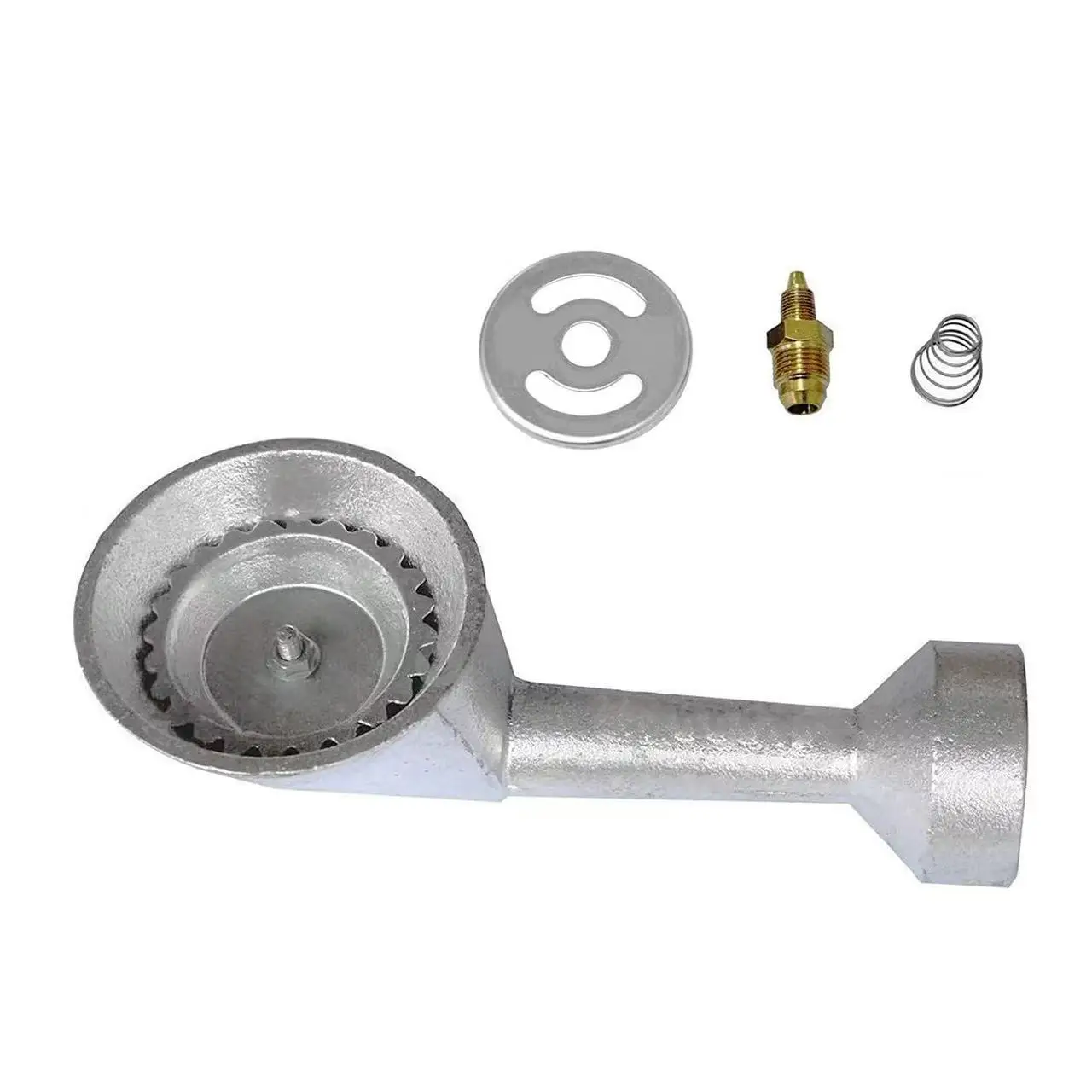 North American QCC inlet 20PSI high-pressure adjustable  reducing valve with cast iron burner and copper nozzle adapter